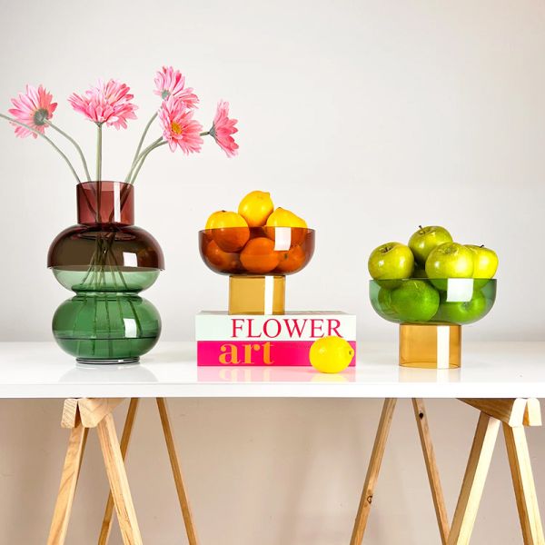 Tip Top Bowl - Pink & Yellow