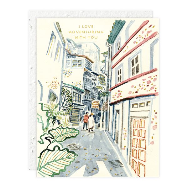Adventuring With You Greeting Card