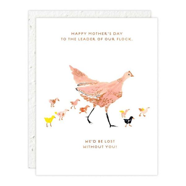 Mother Hen Greeting Card