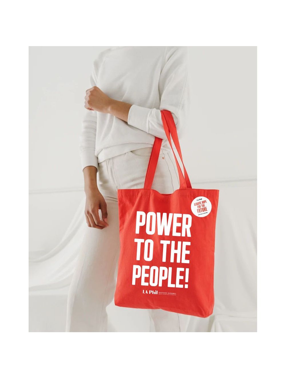 Power Button Tote Bag